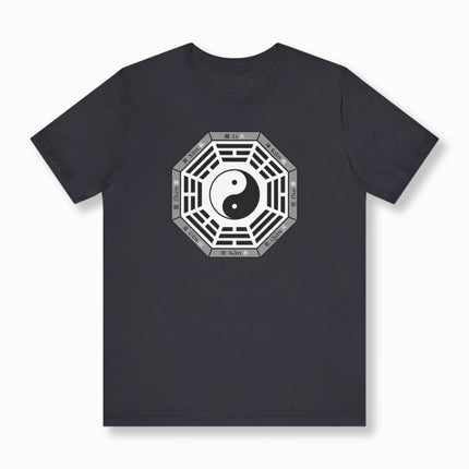 Taoist Bagua Yin Yang Trigrams T-Shirt | Graphic Unisex Tee V2