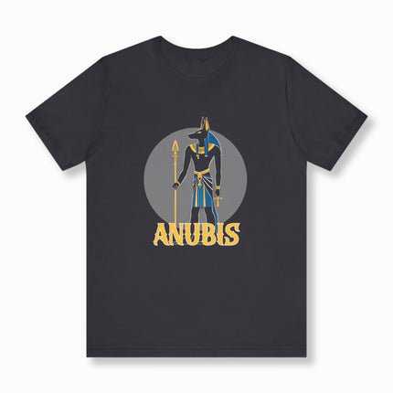 Anubis Egyptian God T-Shirt | Ancient Egypt Graphic and Text Tee | V12