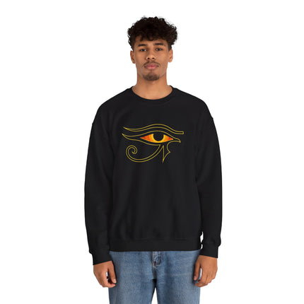 Eye of Ra Sweatshirt | Ancient Egyptian God Symbol Mythology Pullover | V1