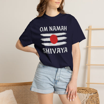 Om Namah Shivaya Tripundra T-Shirt - Spiritual Shiva Graphic Tee