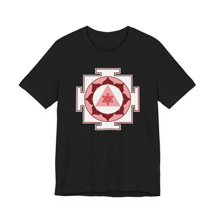 Ganesha Yantra Sacred Geometry T-Shirt | Hindu Spiritual Symbol Tee | Yantra