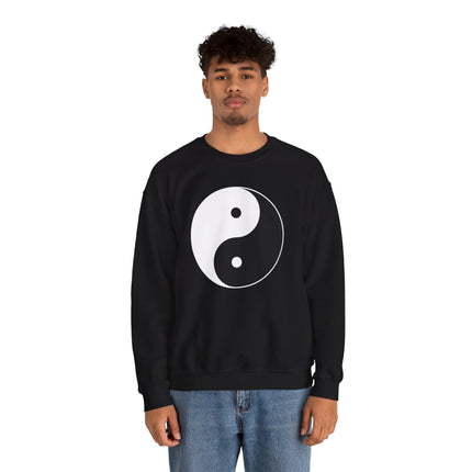 Yin Yang Symbol Sweatshirt | Harmony and Balance Graphic Unisex Pullover | V1