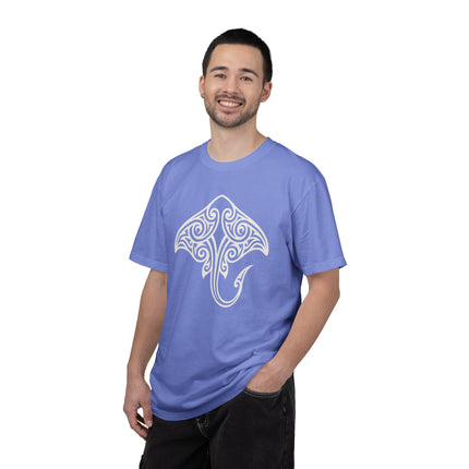 Tribal Stingray T-Shirt | Maori Polynesian Ocean Life Graphic Tee