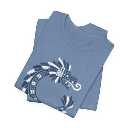 Aztec Feathered Serpent T-Shirt | Quetzalcoatl-Inspired Design Tee