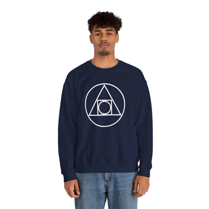 Philosopher's Stone Alchemy Symbol Sweatshirt | Sacred Geometry Unisex Pullover V2