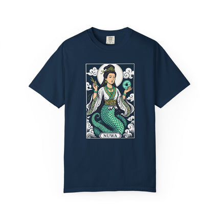 Nüwa Serpent Goddess T-Shirt | Chinese Mythology Mythical Graphic | V1