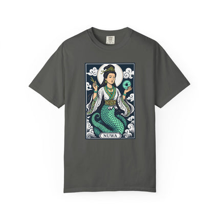 Nüwa Serpent Goddess T-Shirt | Chinese Mythology Mythical Graphic | V1