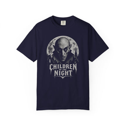 Children of the Night T-Shirt | Moonlit Gothic Vampire Portrait
