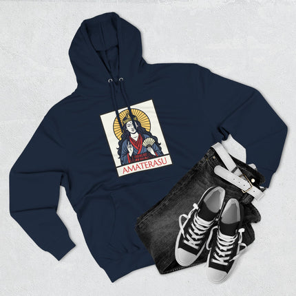 Amaterasu Japanese Sun Goddess Hoodie | Shinto Mythology Fan Unisex Pullover V1