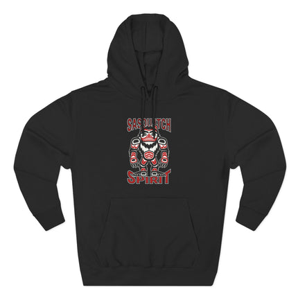 Sasquatch Spirit Hoodie | Bigfoot Indigenous Native American Art Hoodie