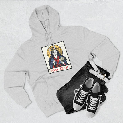 Amaterasu Japanese Sun Goddess Hoodie | Shinto Mythology Fan Unisex Pullover V1