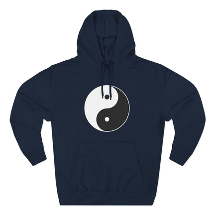 Yin Yang Zen Symbol Pullover Hoodie | Cosmic Balance Sweatshirt V1