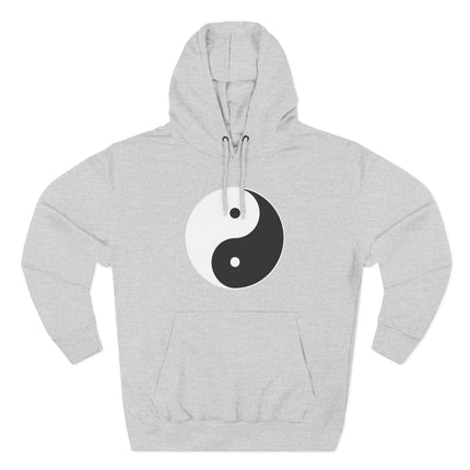 Yin Yang Zen Symbol Pullover Hoodie | Cosmic Balance Sweatshirt V1