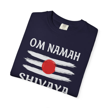 Om Namah Shivaya Tripundra T-Shirt - Spiritual Shiva Graphic Tee