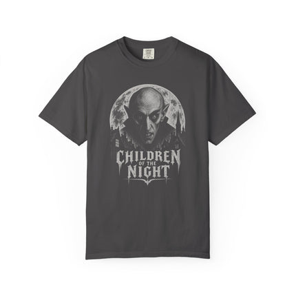 Children of the Night T-Shirt | Moonlit Gothic Vampire Portrait