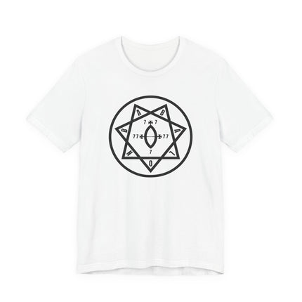 Star of Babalon Thelema 777 Crowley T-Shirt | Thelemic Seal Tee | V1