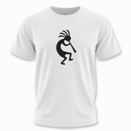 Kokopelli Flute Player T-Shirt | Native American Inspired Unisex Tee V2