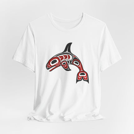 Indigenous Orca Formline Art T-Shirt | Northwest Coast Killer Whale Design | Whale