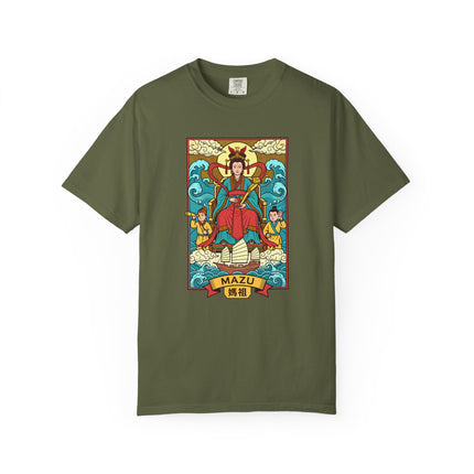Mazu 媽祖 Sea Goddess Chinese Mythology T-Shirt Graphic Tee | Unisex Tee V1