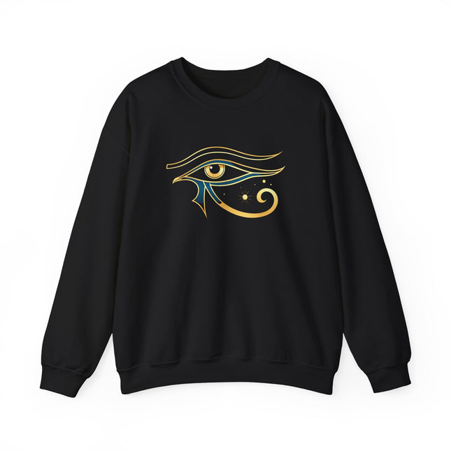 Eye of Horus Sweatshirt | Ancient Egyptian God Symbol Pullover | V4