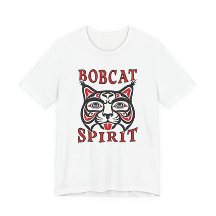 Bobcat Spirit T-Shirt | Indigenous Tribal Animal Graphic Tee | Spirit