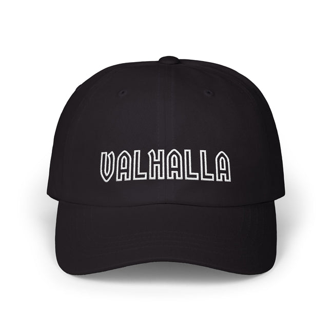 Valhalla Embroidered Baseball Cap | Norse Mythology Viking Hat