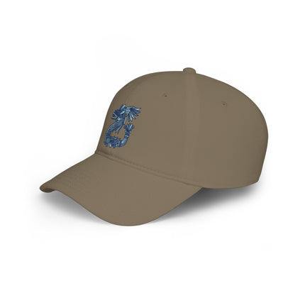 Feathered Serpent DTF Print Baseball Cap | Aztec Inspired Quetzalcoatl Hat