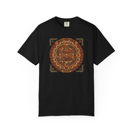 Mayan Calendar T-Shirt | Ancient Mesoamerican Art Graphic Tee