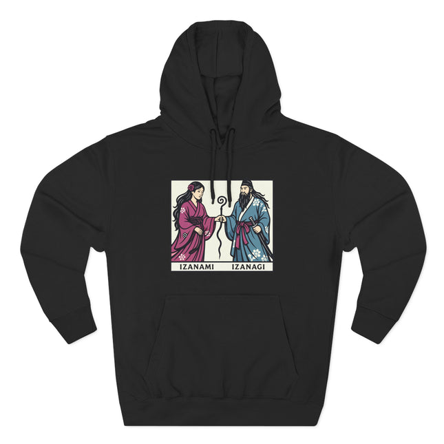 Izanami Izanagi Japanese Mythology Hoodie | Shinto Creator Gods Graphic Pullover