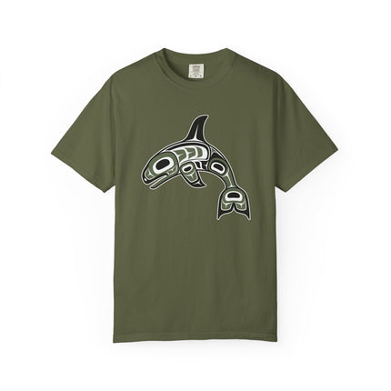 Pacific Northwest Orca T-Shirt - Native Formline Killer Whale Graphic Tee