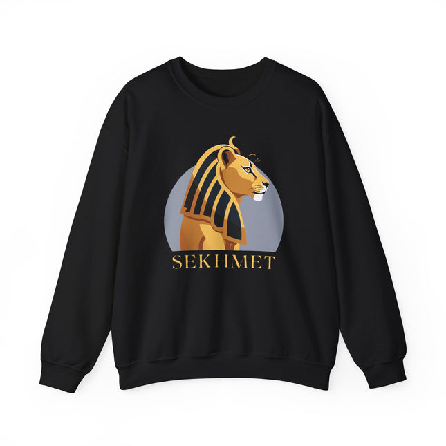 Sekhmet Sweatshirt | Ancient Egyptian Lion Goddess Pullover | V2