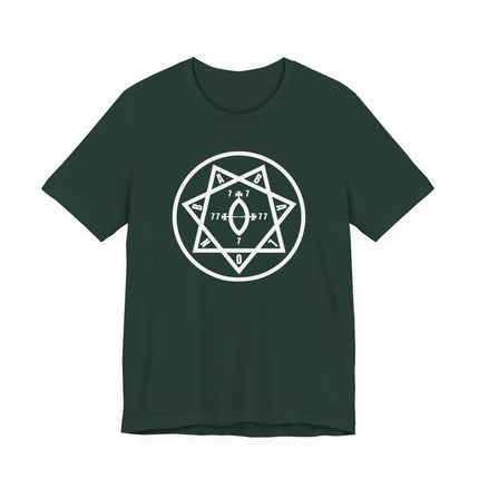 Star of Babalon Thelema 777 Crowley T-Shirt | Thelemic Seal Tee | V1