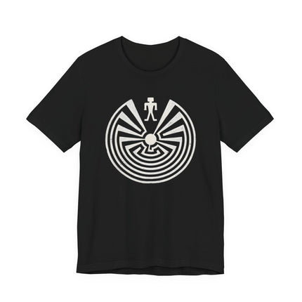 Hopi Man in the Maze Native American Symbol T-Shirt | Indigenous Graphic Tee