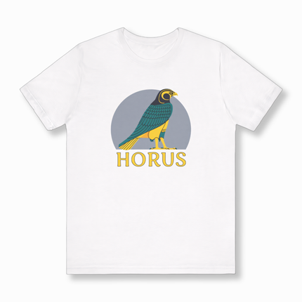 Horus T-Shirt | Ancient Egyptian Falcon God Tee | V3