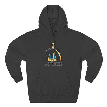 Anubis Hoodie | Ancient Egyptian God Text & Graphic Unisex Pullover V1