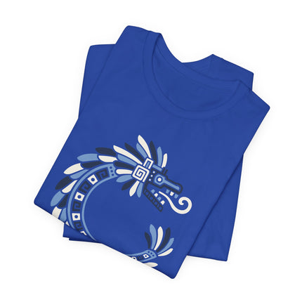 Aztec Feathered Serpent T-Shirt | Quetzalcoatl-Inspired Design Tee