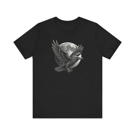 Raven Moon Graphic T-Shirt | Norse Mythology Tee | V15