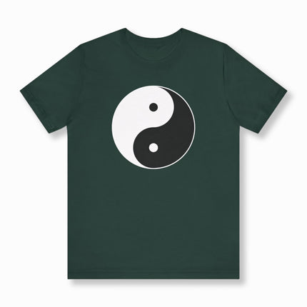 Yin Yang Symbol T-Shirt | Harmony and Balance Graphic Unisex Tee | V1