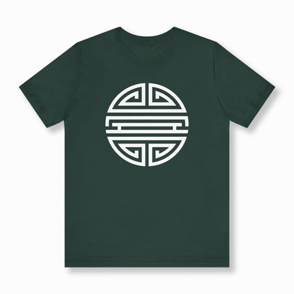Chinese Shou Symbol Longevity T-Shirt | Unisex Graphic Tee V5