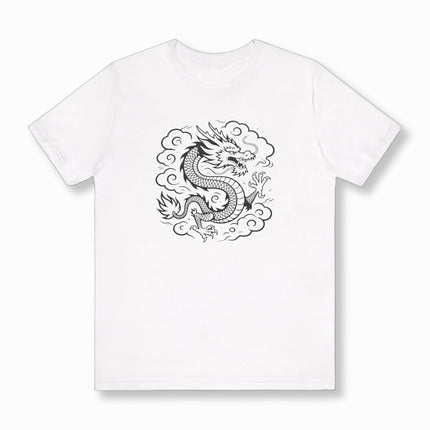 Chinese Dragon Graphic T-Shirt | Everyday Streetwear Tee | V5