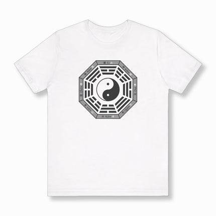 Taoist Bagua Yin Yang Trigrams T-Shirt | Graphic Unisex Tee V2