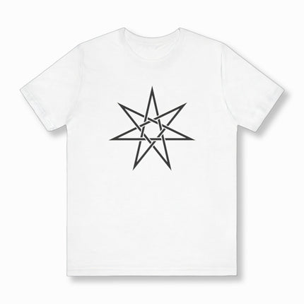 7-Pointed Star Heptagram T-Shirt | Mystical Streetwear Unisex Tee | V2