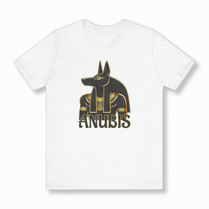 Anubis Egyptian God T-Shirt | Ancient Egypt Graphic and Text Tee | V3