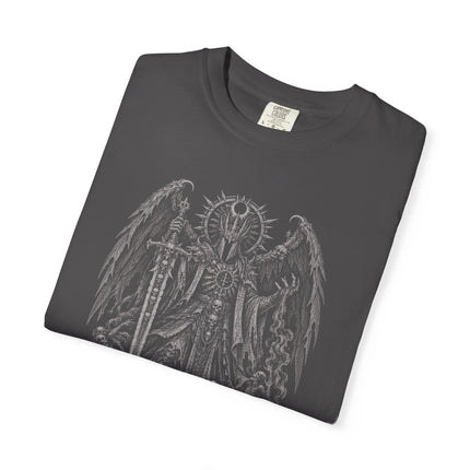 Abaddon T-Shirt | Winged Demon and Gothic Apocalyptic Art