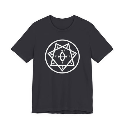 Star of Babalon Thelema 777 Crowley T-Shirt | Thelemic Seal Tee | V1