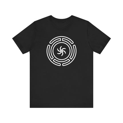 Hekate's Wheel Symbol T-Shirt | Unisex Witchy Greek Goddess Tee V3