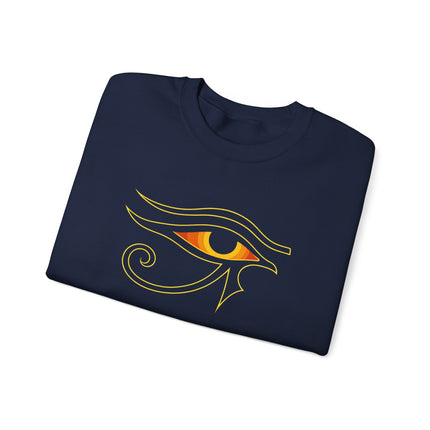 Eye of Ra Sweatshirt | Ancient Egyptian God Symbol Mythology Pullover | V1