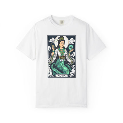Nüwa Serpent Goddess T-Shirt | Chinese Mythology Mythical Graphic | V1