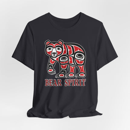 Native American Bear Spirit T-Shirt | Formline Art Indigenous Tee | Spirit