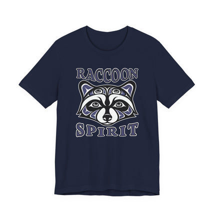 Raccoon Spirit Tribal T-Shirt | Native American Style Animal Tee | Spirit